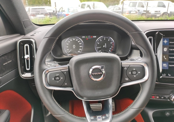 Volvo XC 40 cena 119900 przebieg: 55000, rok produkcji 2019 z Brok małe 379